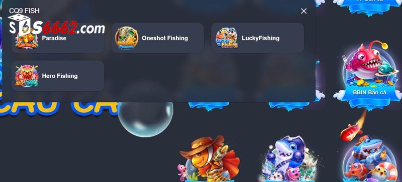CQ9 bắn cá mang đến 4 siêu phẩm hàng đầu