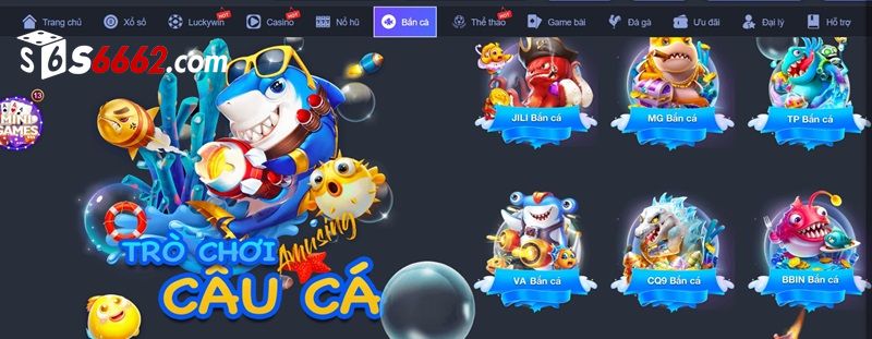 Sảnh game bắn cá S666 hợp tác với nhiều NPH